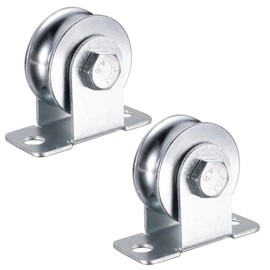 KCNOFNC 48 mm Pulley Steel Cable with 2 Ball Bearings, Pulley for 10 mm Steel Cable, Load Capacity 500 kg, Pack of 2