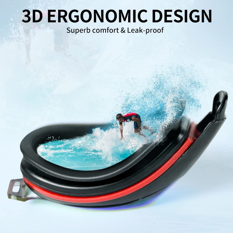 Swim Goggles for Adult,Anti Fog
