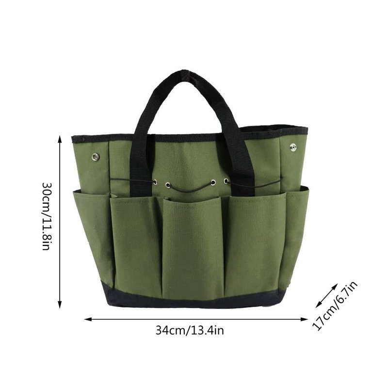 Gardening Tool Tote Bag Multi-Purpose Deluxe Garden Tool Storage Bag