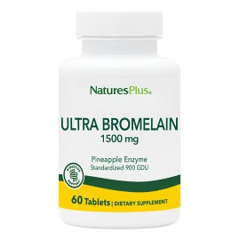 Natures Plus Ultra Bromelain 1500 Mg 60 Tabletas Vegetales