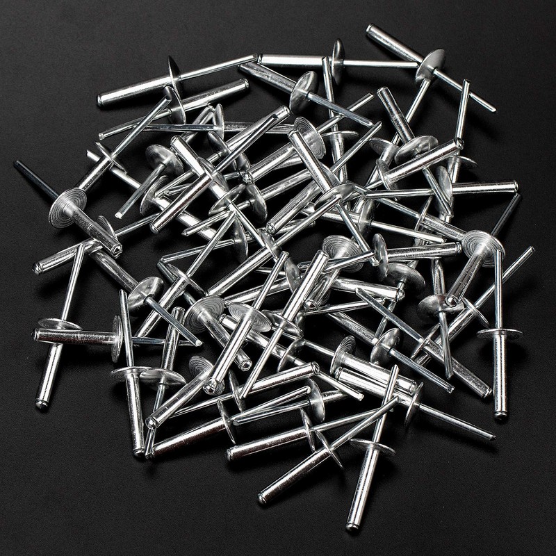 PAGOW 3/16 x 1 Inch (4.8x25mm) Flange Aluminum Blind Rivet,
