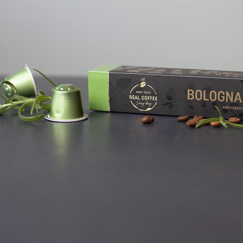 Bologna Organic Italian Espresso for Nespresso | 100 Organic Aluminum