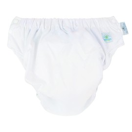 Blümchen - Children & Adults Cloth Nappy (Incontinence Briefs with Press Studs) - White Size S (Adult) | Waist 75-115 cm