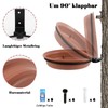 Grantop Set of 3 Bird Feeders and Bird Bath Set,