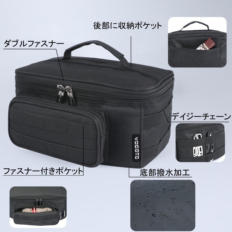 YOGOTO Spice Box Condiment Case Lunch Box Camping Outdoor BBQ