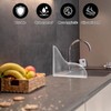 Bremorou 2pcs Splash Guard for Bathtub, Shower Splash Water Guard,
