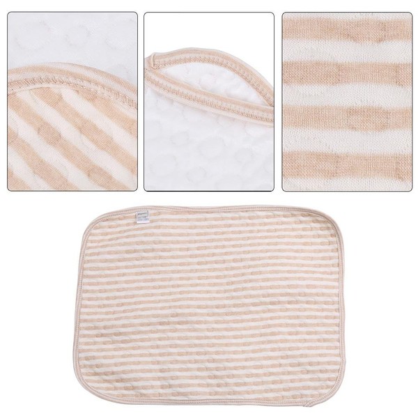 Baby Changing Mat Cover 100% Cotton Multifunctional Portable Insulation Pad