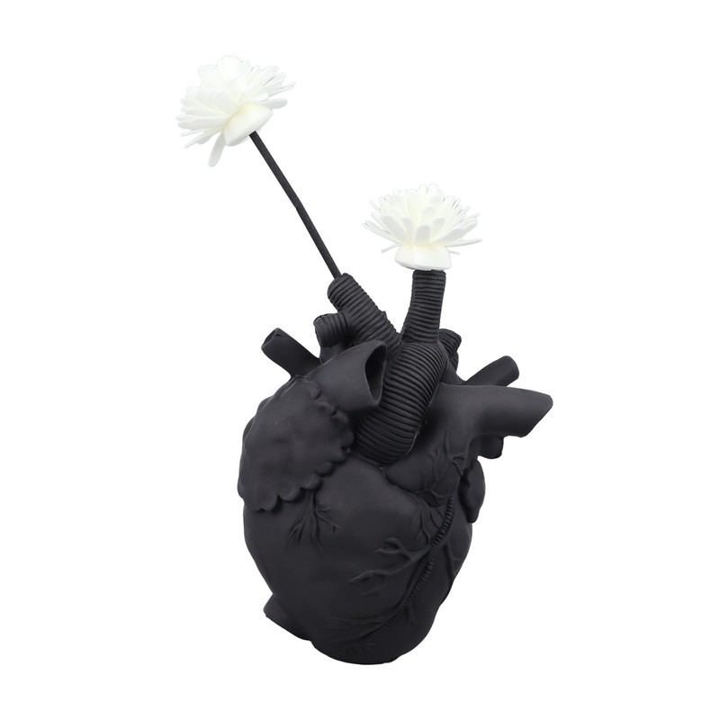 Creative Anatomical Heart Vases Resin Sculpture Heart Shaped Art Flower