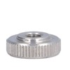 Knurled Thumb Nut 304 Stainless Steel Knurled Flat Head Through