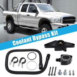 uxcell Coolant Bypass Kit for Dodge for Ram 5.9L MT 2003-2007 for Dodge for Ram 6.7L MT/AT 2007.5-2018