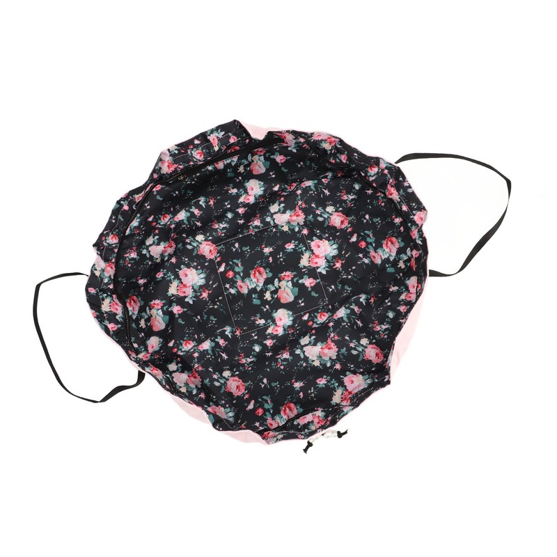 Drawstring Makeup Bags Cosmetic Bags Large Capacity Inner Zipper Pockets