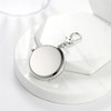 Silverora Carabiner Pocket Watch with Key Ring Analogue Quartz Watch