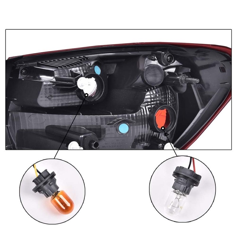 G-PLUS Outer Tail Light Left Side Compatible with Chevy Malibu