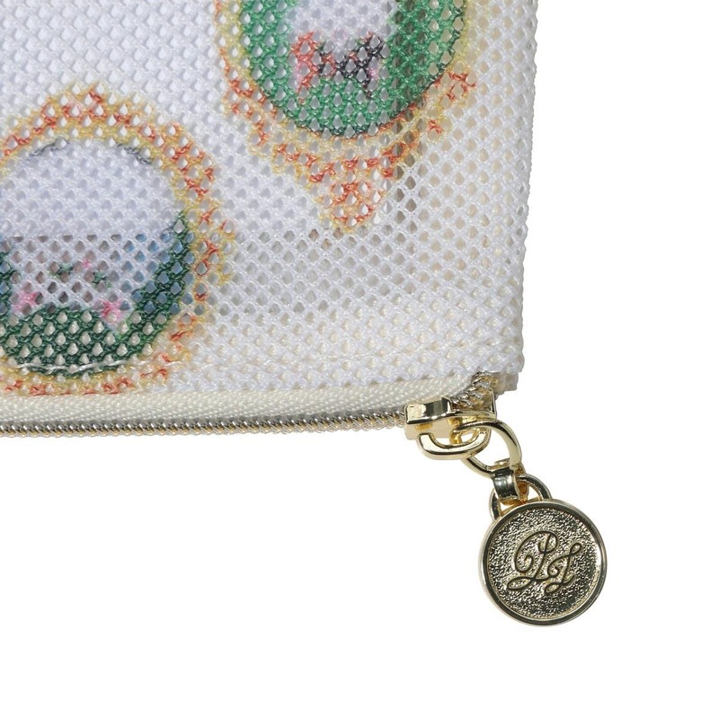 Print Mesh Flat Pouch Pole & Joe La Papetry Marks