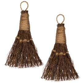 Escoba de canela de 6 pulgadas – Broomstick de canela perfumada – Paquete de 2 – Mini escoba – Escoba de brujas – Escoba de canela – Escoba perfumada – Escoba de canela – Mini escoba perfumada