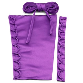 LHZHLE Corset Kit - Zipper Replacement Wedding Dress Corset Back Panel Lace Up Satin Women's Dress Loops Extender Adjustable Sew On