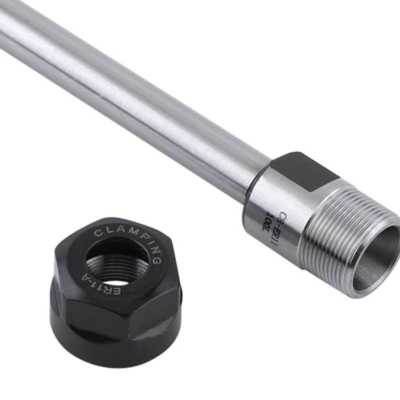 C8 ER11A 100L Collet Extension Rod Cylinder Shaft Chuck Holder