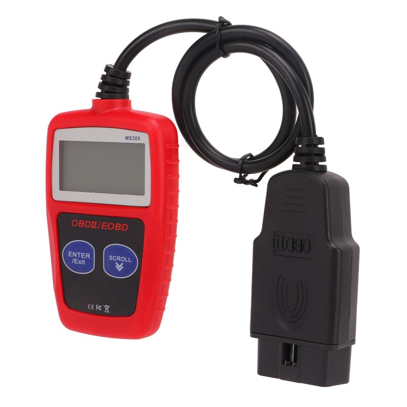 CAN BUS OBD2 Code Reader Backlit LCD Display High Accuracy
