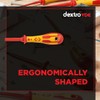 C.K Dextro VDE Slotted Screwdriver 8mm x 175mm, Electricians Insulated