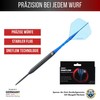 Champify 6 x OneFlow Dart Shafts with Flight - Blue
