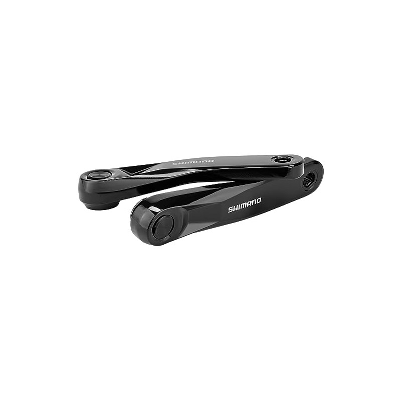 Shimano Unisex - Adult Steps Crank Arm Set, Black, 175mm