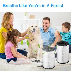 2Pack AP-T45 AP-T40FL Replacement Filter- Compatible with Homedics 5 in 1 Total Clean Air Purifier 1461901 Replacement Filter,Part#AP-T40 AP-T40WT AP-T45-BK AP-T45WT AP-T45-WTAR 1461901 Model.