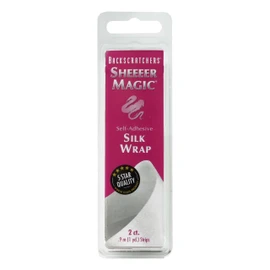 Backscratchers Sheeeer Magic Silk Wrap - Self Adhesive Manicure Nail Art Tool - DIY Nail Extension - 2 Count
