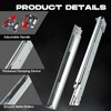 4 Pair Undermount Drawer Slides 21 Inch，Hidden Heavy Duty Cabinet