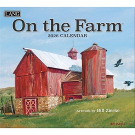 Lang, On the Farm 2026 Wall Calendar by Bill Zierke, 13.4'' X 12'', 12-Month Calendar with Stapled Binding
