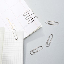 Delhi Deli Easy Paper Clips 200pcs / 델리 이지 페이퍼 클립 200pcs