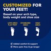 Dr. Scholl's Insertos ortopédicos de ajuste personalizado, CF 440, rojo