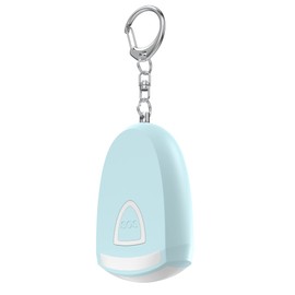 ANKOSHUN Rechargeable Personal Alarm for Women - Personal Safety Alarm, Siren Alarm, Flash Light, 130 dB, Self Keychain, Birthday Gifts for Women, Daughter, College Student, Girl, Teen, Kids (Aqua)