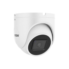 (Hikvision Compatible)H.VIEW 5MP PoE IP Dome Camera with Audio, 2.8mm Lens, Built-in SD Card Slot, Cloud Storage, Human Body Detection