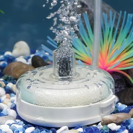 Pawfly Mini Aquarium Filter Quiet Betta Fry Shrimp and Small Fish Bio Filter with Foam and Filter Balls Submersible Filter for 20 L-75 L Aquariums (Air Pump Not Included)