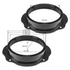 tomzz Audio 2815-005 Speaker Rings Adapter Brackets Compatible with Ford