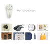 Concrete Wall Hooks，25pcs Invisible Nail Hangers, No Damage Picture Hanger
