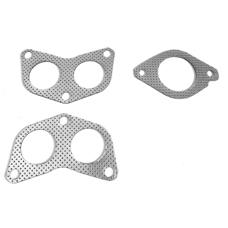 ‎DNA MOTORING GKTSET-FRS Aluminum Exhaust Manifold Header Gasket Set Compatible