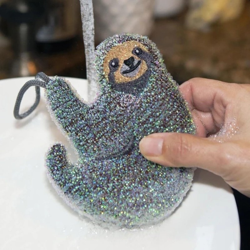 Funny Beautiful Dish Sponge 5 Designs, Kitchen Sponge for Pot,