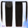 Winsky Coleta De Cabello Humano De 35,5 Cm, 80 G,