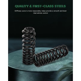 SCITOO CC808 Coil Springs, 2Pcs Front Suspension Coil Springs Set Compatible with 1965-1979 for Ford for F-100, 1975-1979 for Ford for F-150, 1965-1979 for Ford for F-250