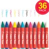 Baker Ross AR872 Chunky Wax Crayons for Kids Arts and