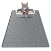 Garoopion Cat Litter Box Mat, Large 34" X 22" Cat