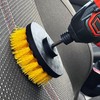 BRAVE TOOLS 5 x DRILL ATTACHMENT CLEANING BRUSH SET POWER