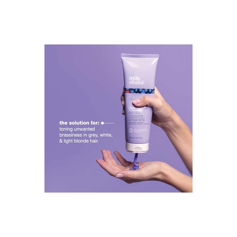 milk_shake Silver Shine Conditioner, 8.4 fl. oz.