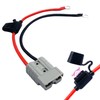 2 Pcs 600V 50Amp Battery Cables Quick Connectors,10 Guage 1.15