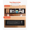 VEVOR Under Desk Drawer Slide Out, 33inch Under Desk Mounted