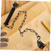 Gadpiparty 2set Heavy Duty Chain Lock Safety Spring Screen Closer