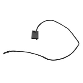 Trimming Shop 100pcs Nylon String Hang Tag, 7 Inch Price Tags Fasteners with Snap Lock Pin, Labels String Tags Loop Fasteners Hook Ties for Clothes, Jewelry, Black