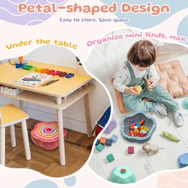 joybond Stepping Stones for Kids – Two 5-Piece Sets of Sensory Balance Toddler 1-3 Stepping Stones for Toddlers for Indoor or Outdoor Coordination Obstacle Course Stacking Blocks Beach Toys