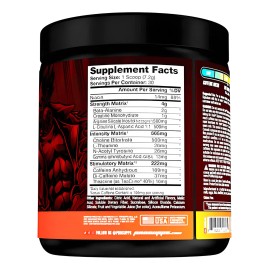 Preentreno ProSupps Mr. Hyde Signature Fruit Punch 216g 30 Serv